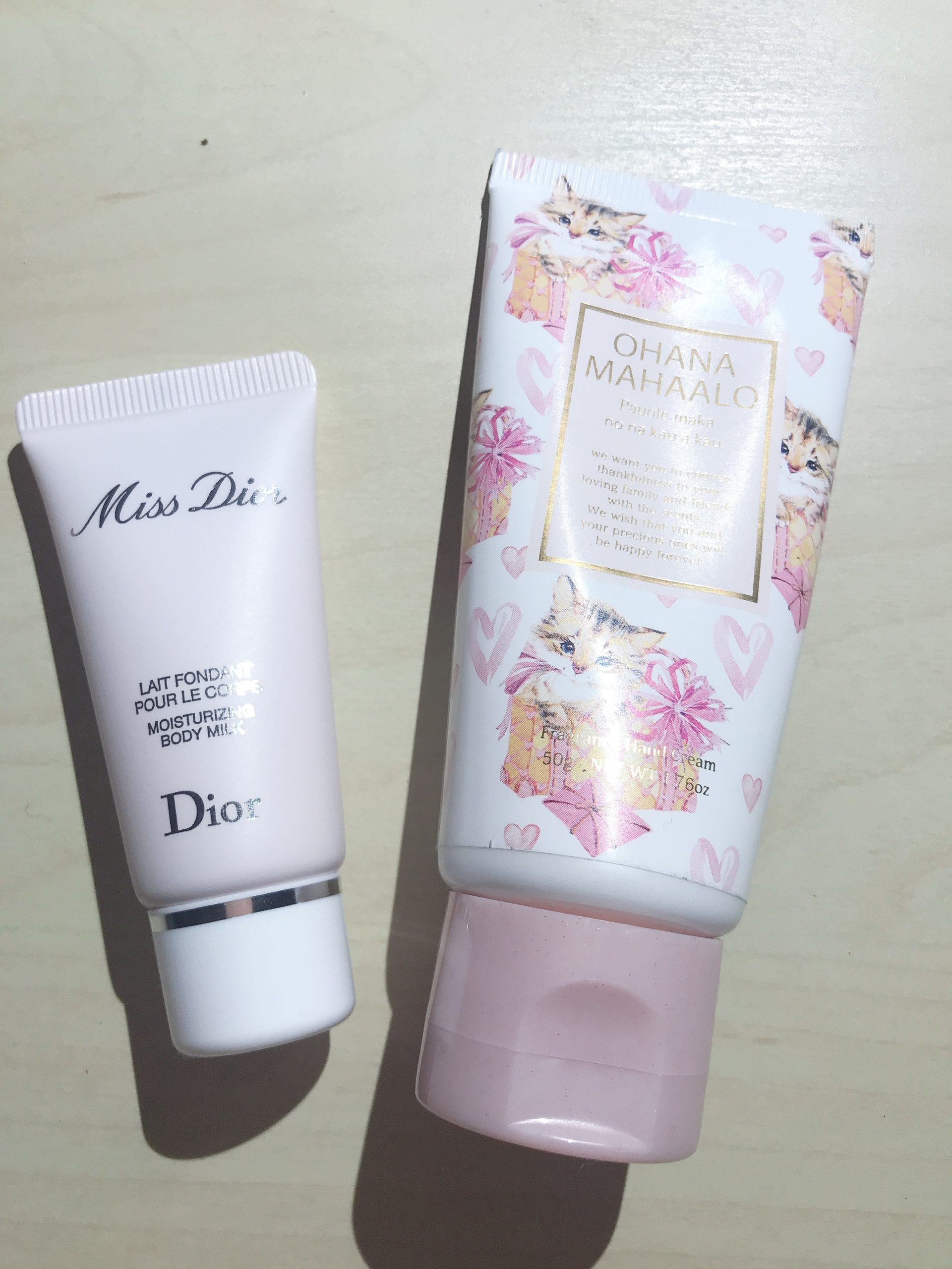 miss dior hand cream